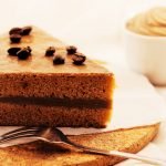 Torta al caffè, ricetta vegana, alta pasticceria, scuola cucina LUMEN