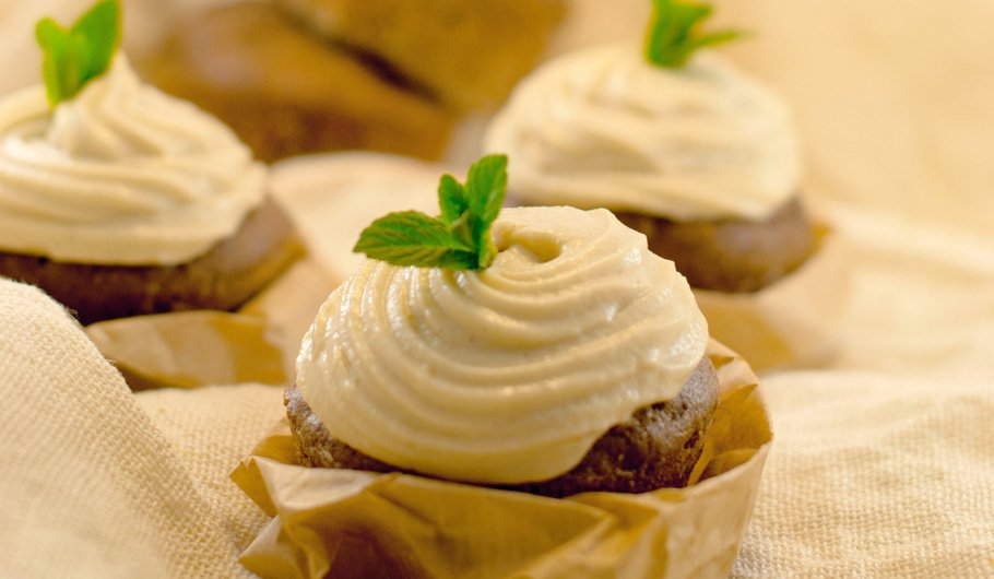 muffin alla crema vegani